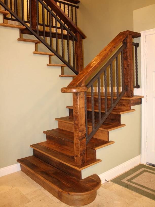 Finished wood floor project