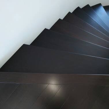 Finished wood floor project