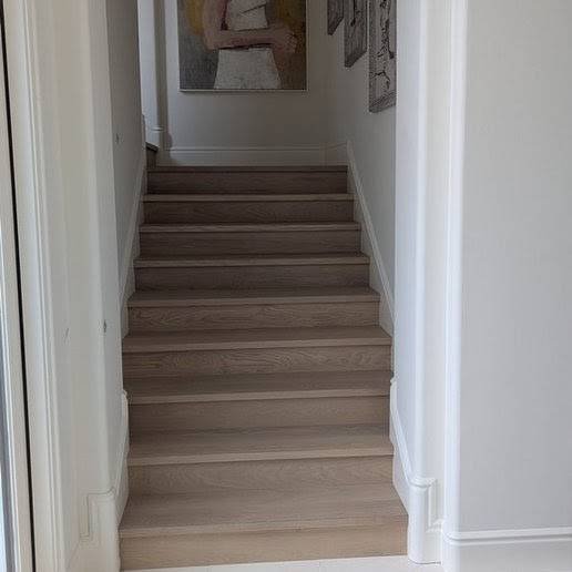 Finished wood floor project