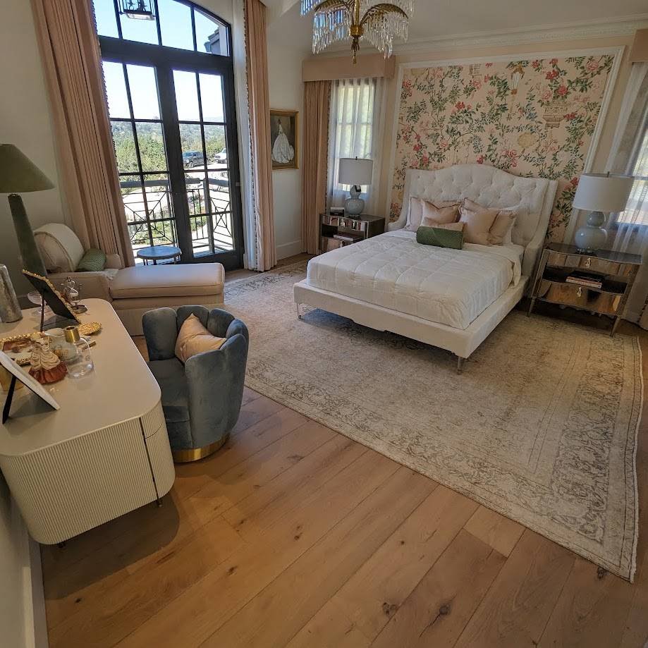 Custom hardwood flooring project