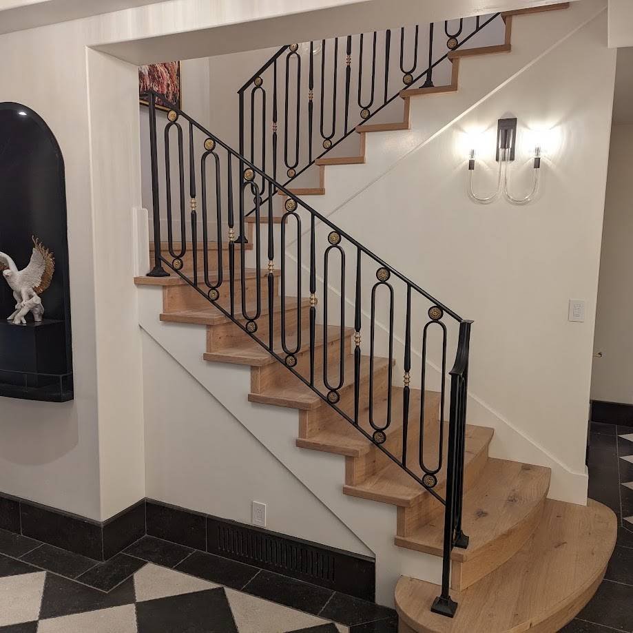 Finished wood floor project