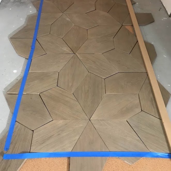 Hardwood flooring installation